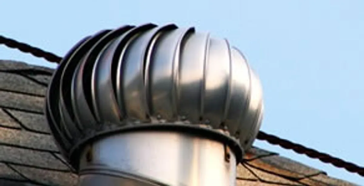 attic fan installation services with professionally installed roof ventilation unit in St Paul, MN