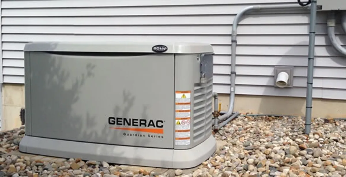 generator installation service featuring outdoor standby generator setup by licensed electricians in St Paul, MN